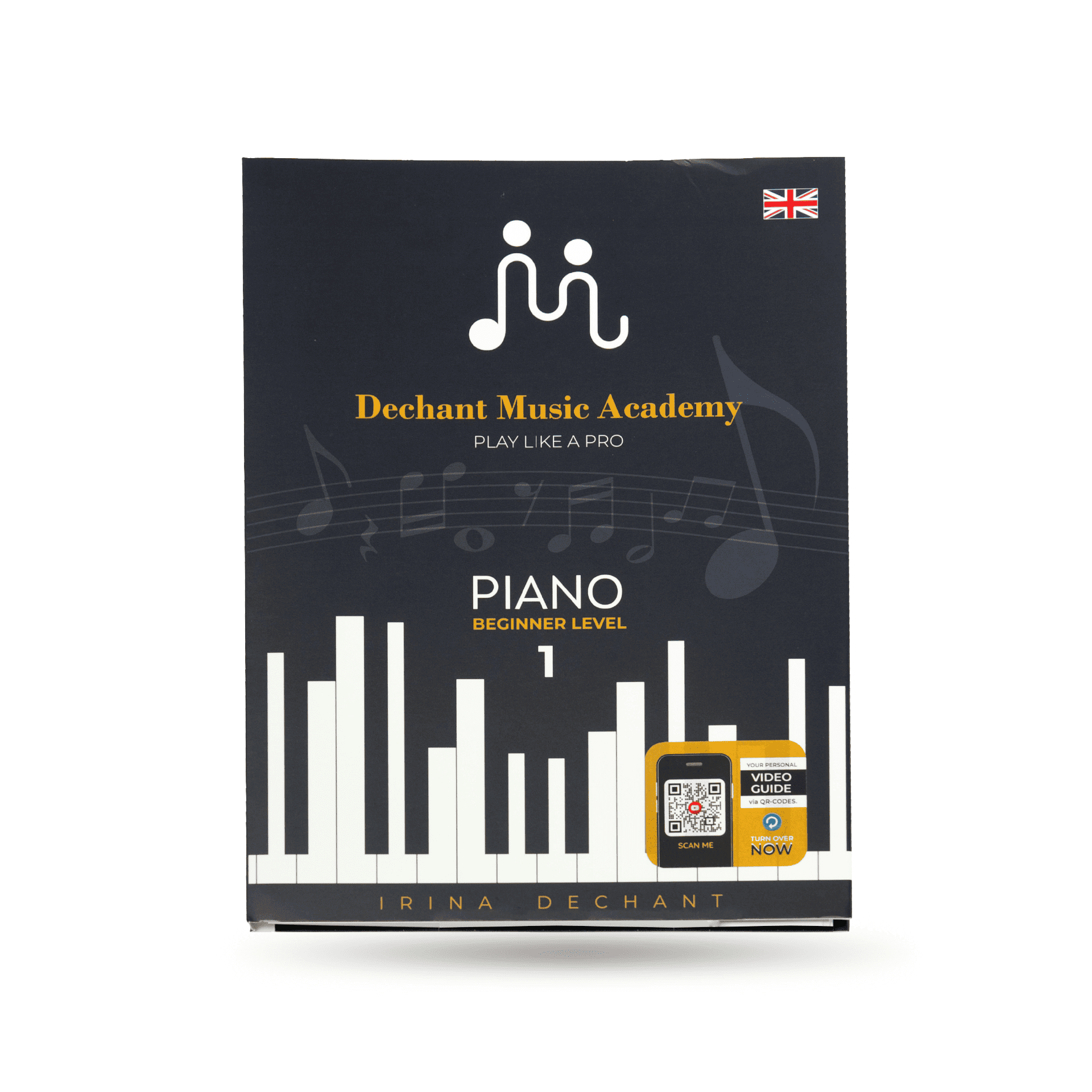 Spielen Sie wie ein Profi Klavier Anfänger Level 1 - Hardcover-Buch