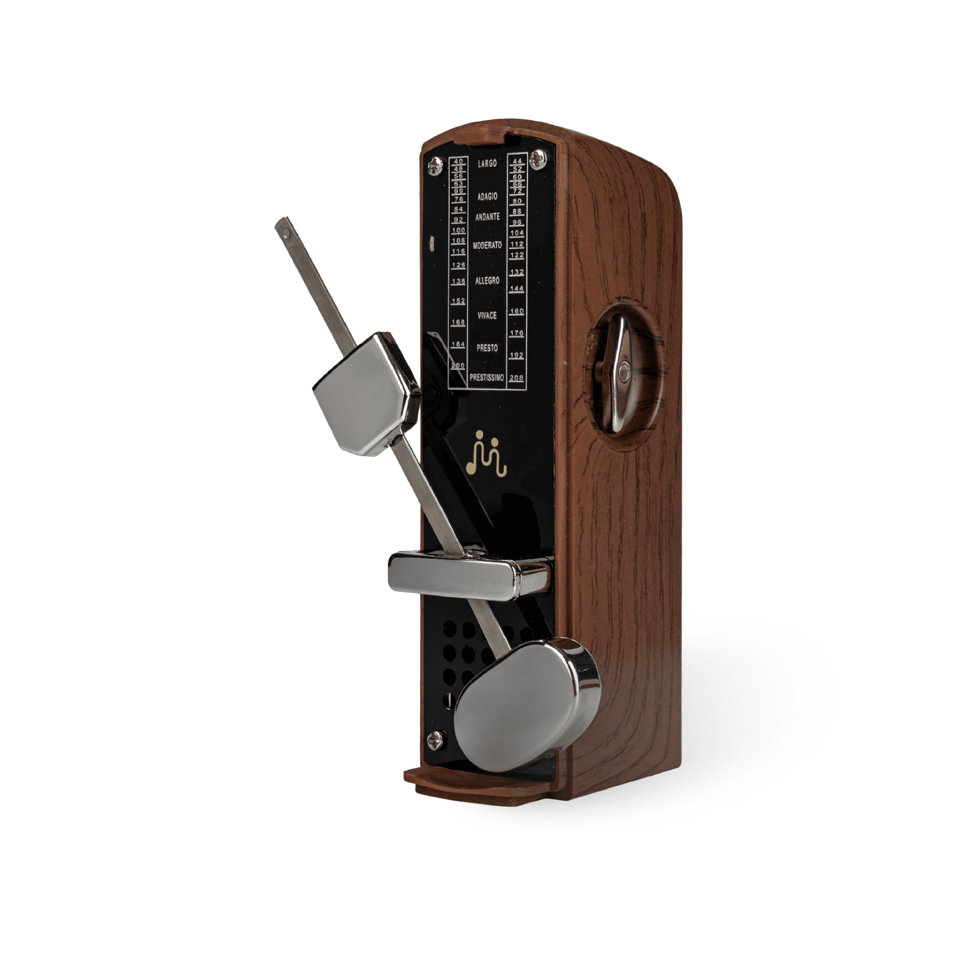 Braunes Mini-Metronom 