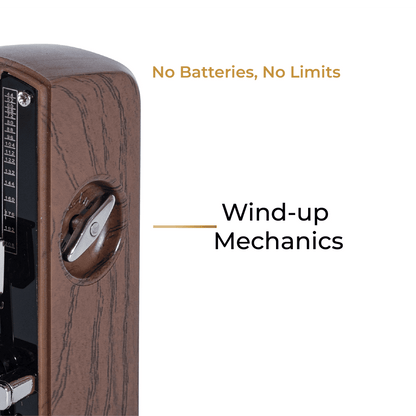 Braunes Mini-Metronom 